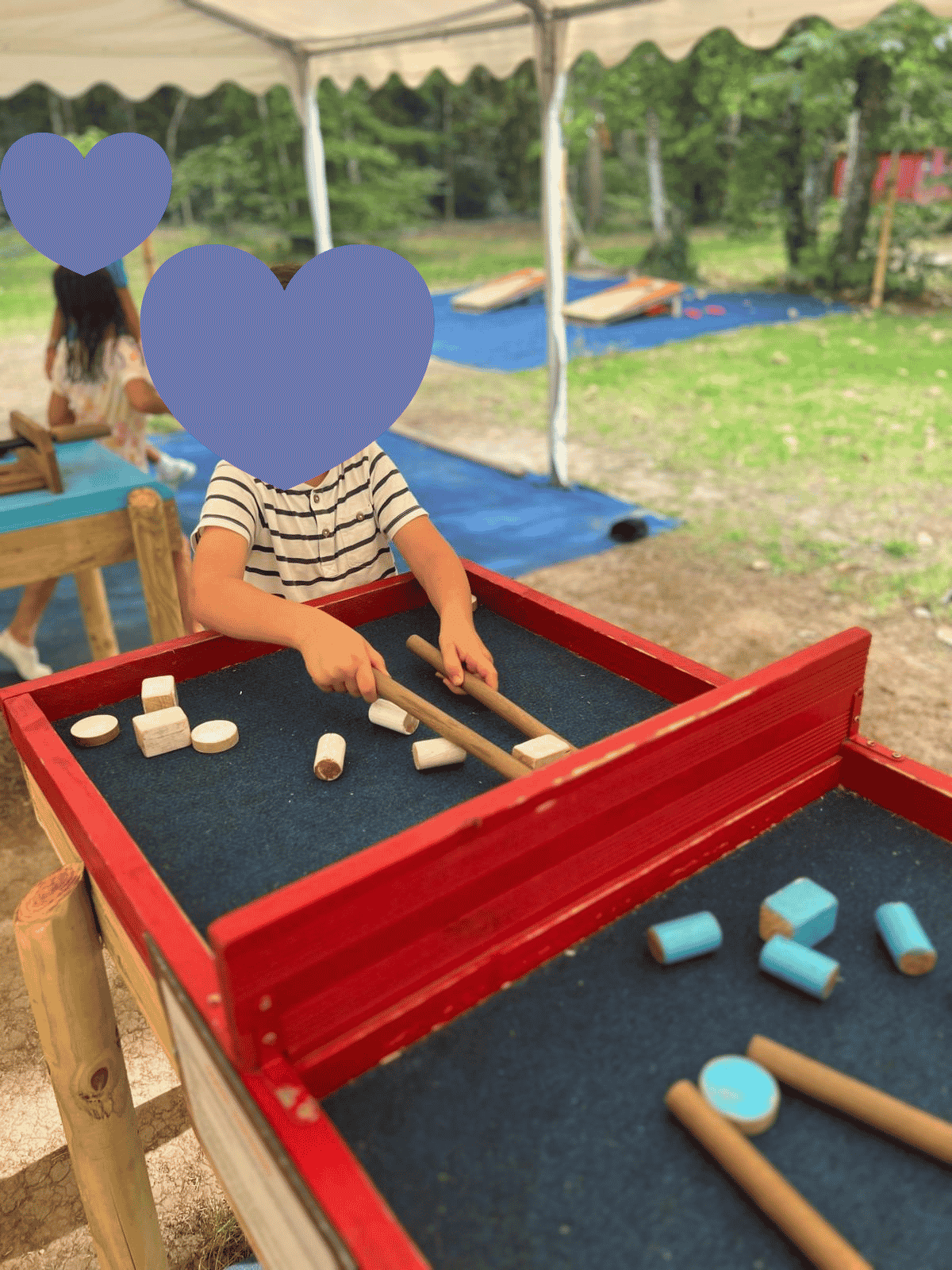 Jeux en bois à La Baule