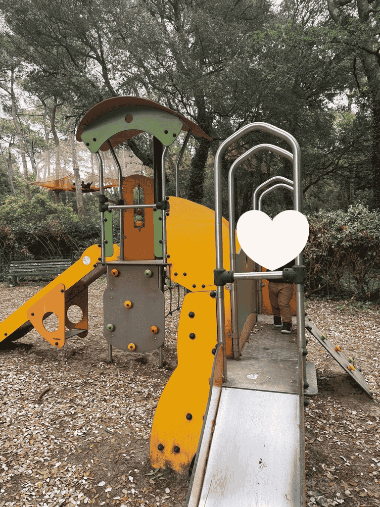 Structure de jeux pour les 2-4 ans