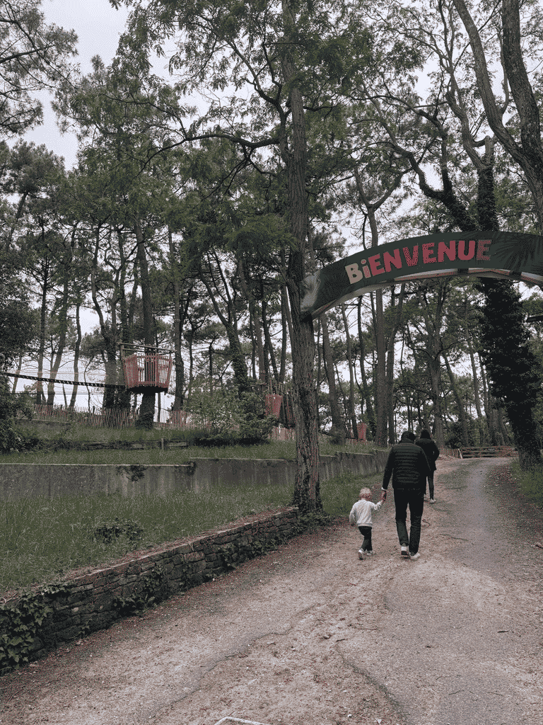 Entrée du parc Canopy
