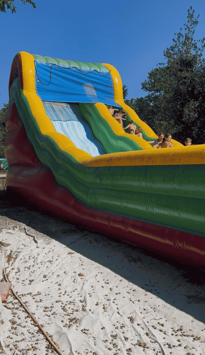 Grand tobbogan à Parcofolies à La Baule
